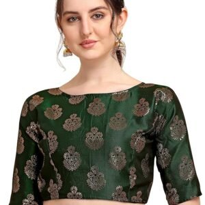 OOMPH! Jacquard Readymade Women Fitted Blouse - Crosssquare